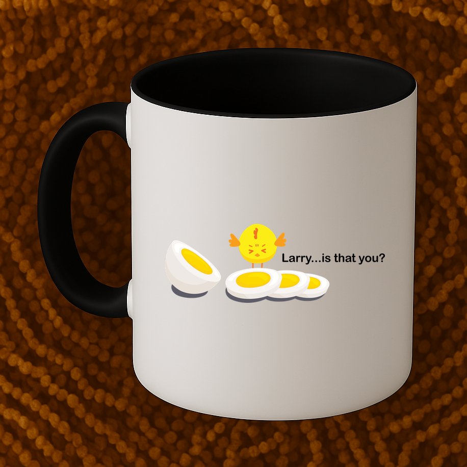 Larry The Egg Mug