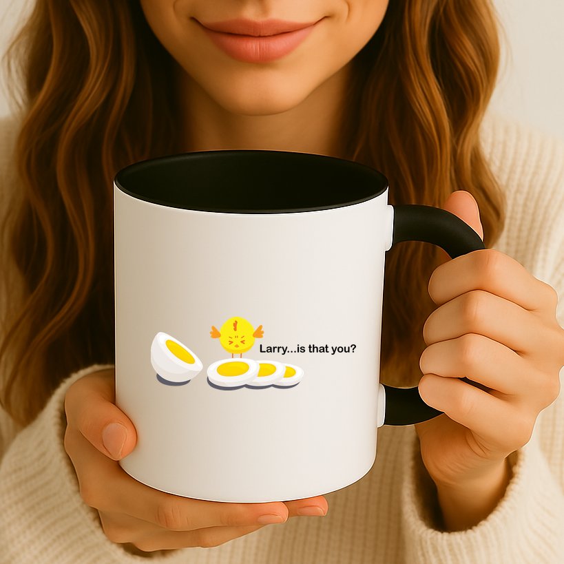 Larry The Egg Mug