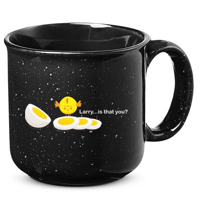 Larry The Egg 15oz Campfire Ceramic Mug
