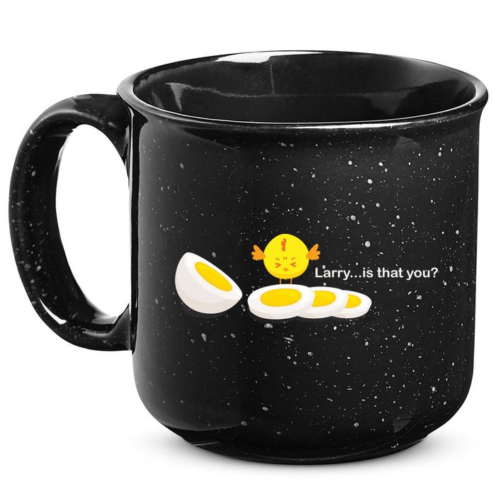 Larry The Egg 15oz Campfire Ceramic Mug