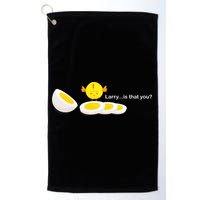 Larry The Egg Golf Towel