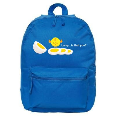 Larry The Egg 16 in Basic Backpack