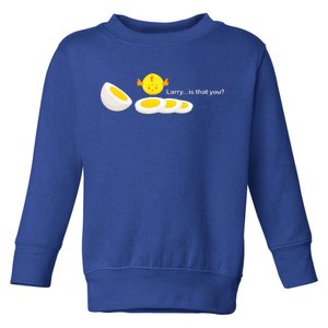 Larry The Egg Toddler Sweatshirt