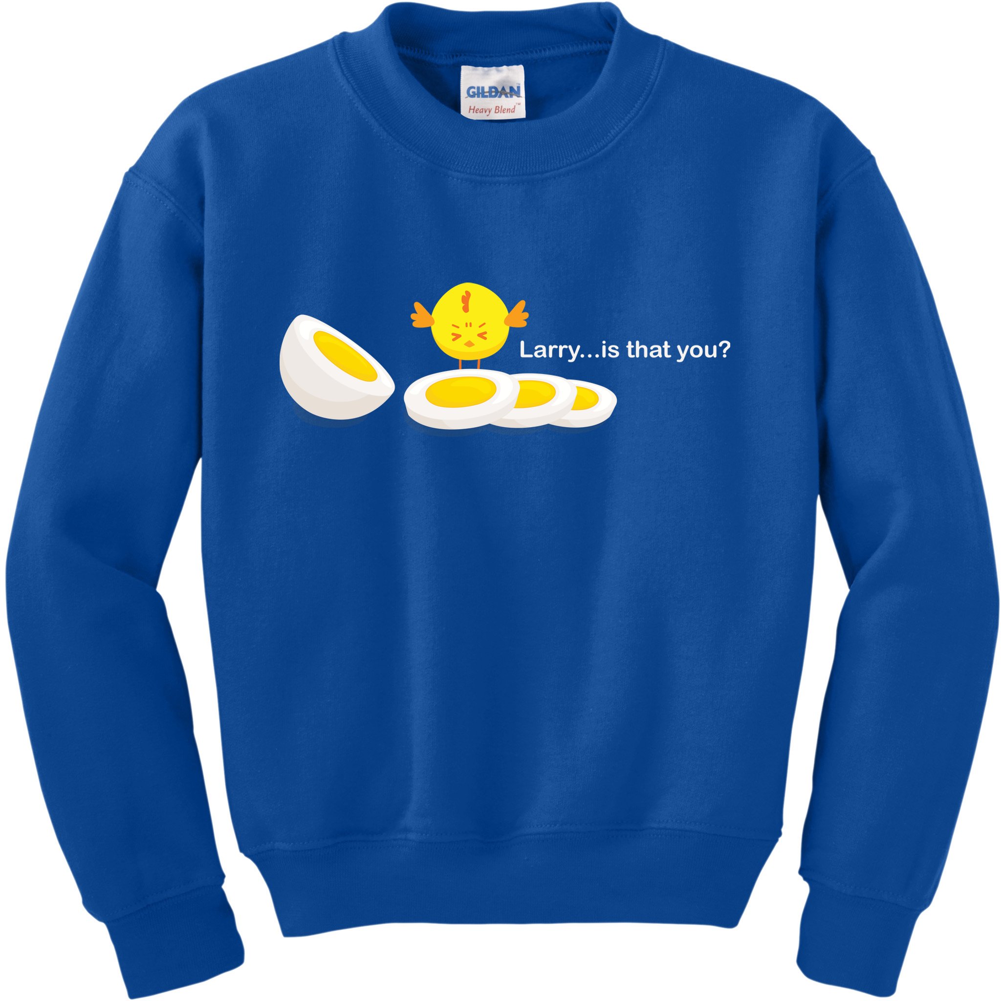 Larry The Egg Kids Sweatshirt