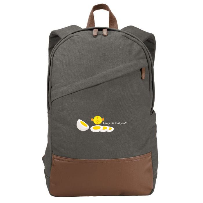 Larry The Egg Cotton Canvas Backpack