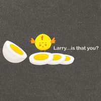 Larry The Egg Cotton Canvas Backpack