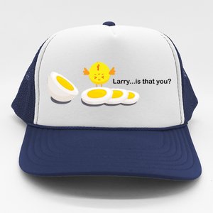 Larry The Egg Trucker Hat