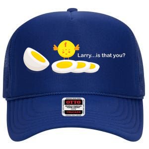 Larry The Egg High Crown Mesh Back Trucker Hat