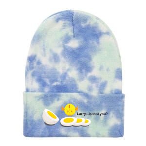 Larry The Egg Tie Dye 12in Knit Beanie