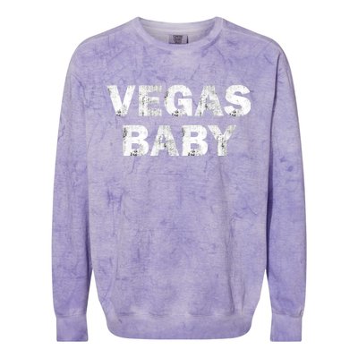 Las Vegas Baby Colorblast Crewneck Sweatshirt