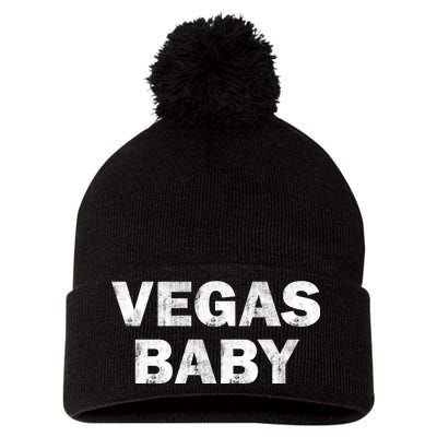 Las Vegas Baby Pom Pom 12in Knit Beanie