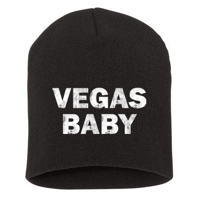 Las Vegas Baby Short Acrylic Beanie