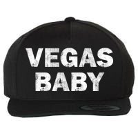 Las Vegas Baby Wool Snapback Cap