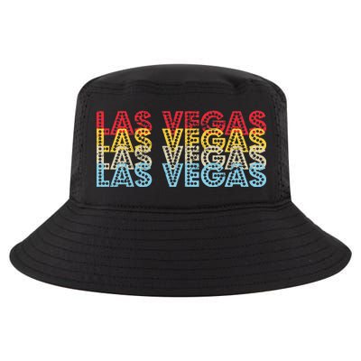 Las Vegas Classic Retro Logo Cool Comfort Performance Bucket Hat