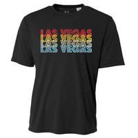 Las Vegas Classic Retro Logo Cooling Performance Crew T-Shirt