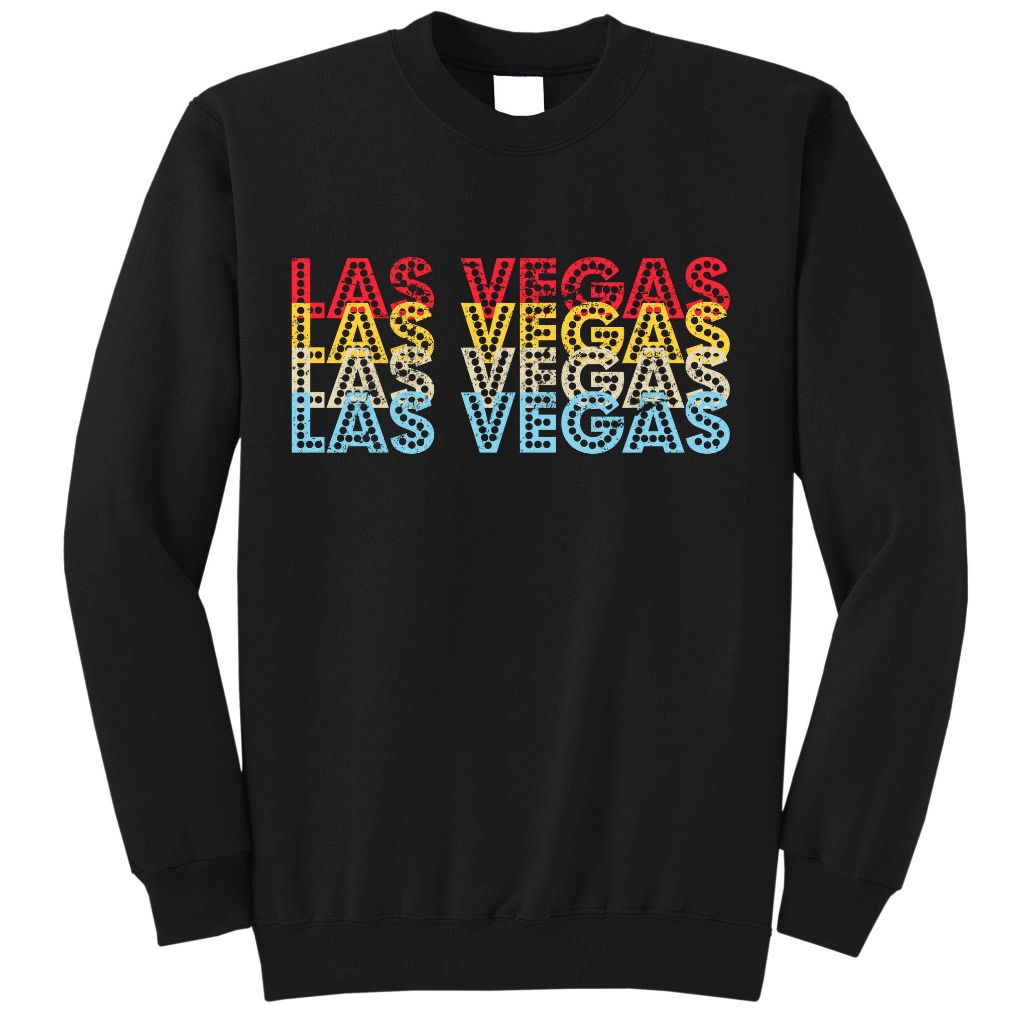 Las Vegas Classic Retro Logo Sweatshirt