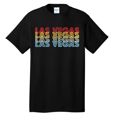 Las Vegas Classic Retro Logo Tall T-Shirt