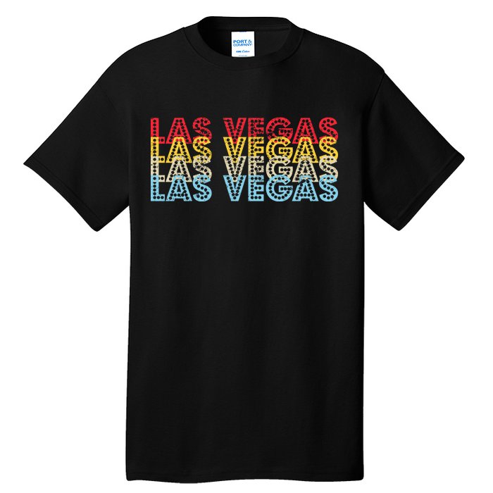 Las Vegas Classic Retro Logo Tall T-Shirt