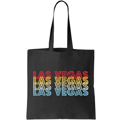 Las Vegas Classic Retro Logo Tote Bag