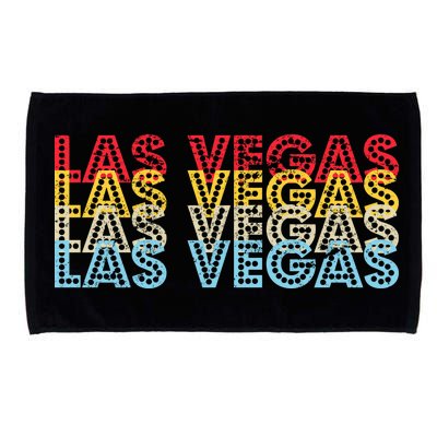 Las Vegas Classic Retro Logo Microfiber Hand Towel