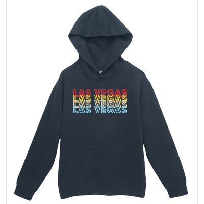 Las Vegas Classic Retro Logo Urban Pullover Hoodie