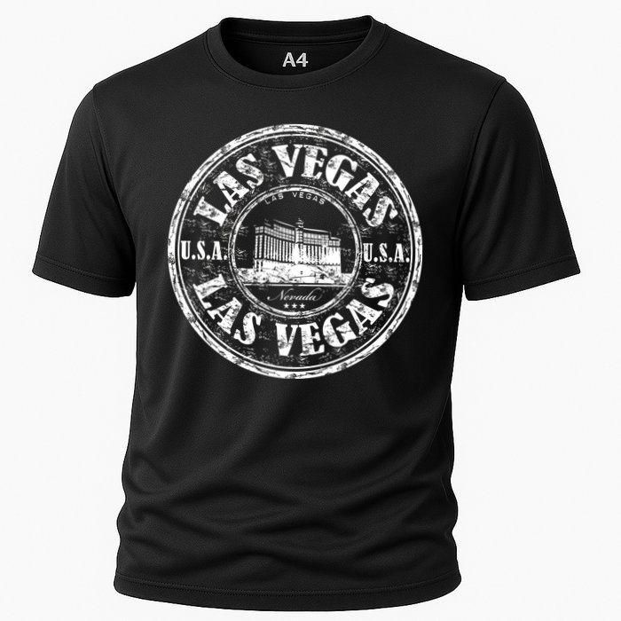 Las Vegas Distressed Circle Performance Shirt