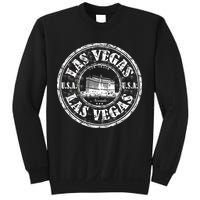 Las Vegas Distressed Circle Sweatshirt