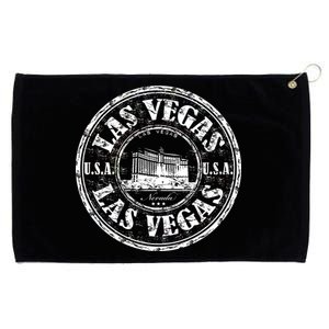 Las Vegas Distressed Circle Grommeted Golf Towel