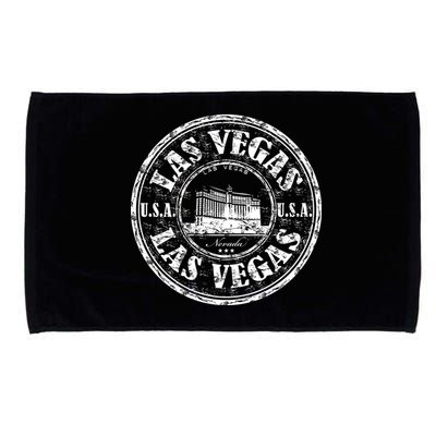 Las Vegas Distressed Circle Microfiber Hand Towel