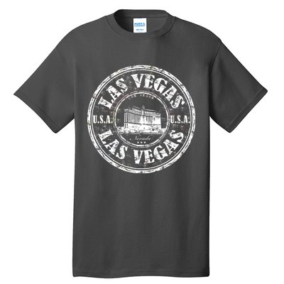 Las Vegas Distressed Circle Tall T-Shirt