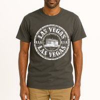 Las Vegas Distressed Circle Tall T-Shirt