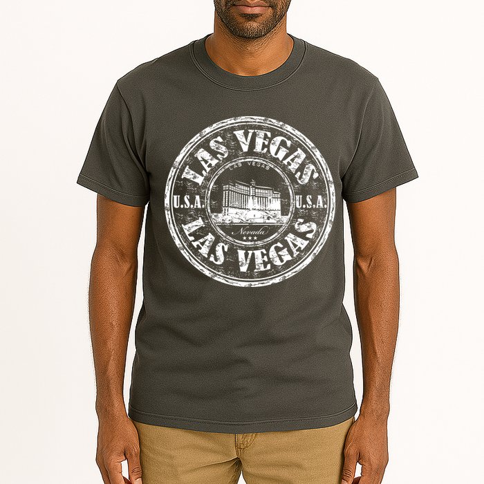Las Vegas Distressed Circle Tall T-Shirt