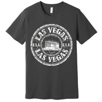 Las Vegas Distressed Circle Premium T-Shirt