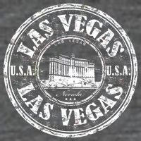 Las Vegas Distressed Circle Premium T-Shirt