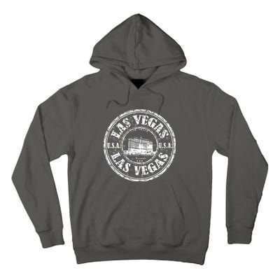 Las Vegas Distressed Circle Tall Hoodie