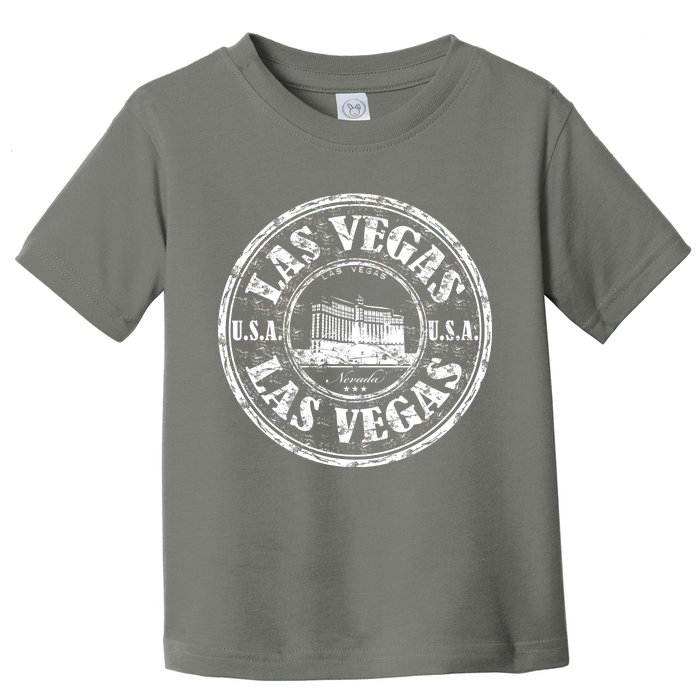 Las Vegas Distressed Circle Toddler T-Shirt