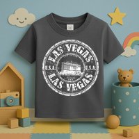 Las Vegas Distressed Circle Toddler T-Shirt