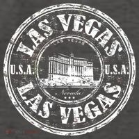 Las Vegas Distressed Circle Vector Backpack