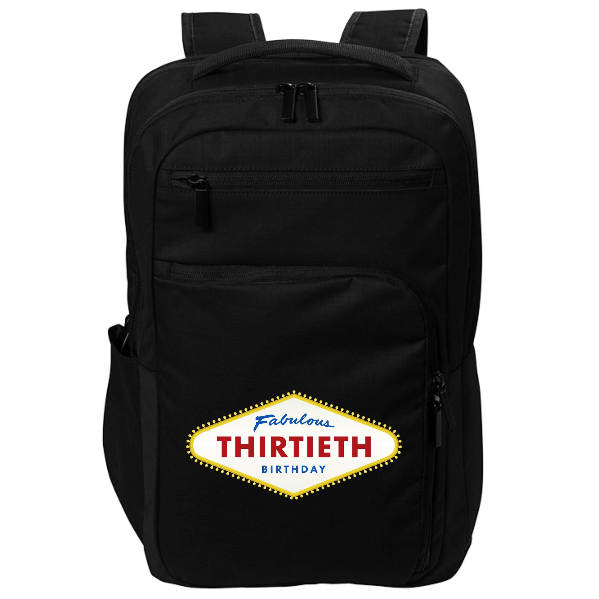 Las Vegas Fabulous Thirtieth Birthday Impact Tech Backpack