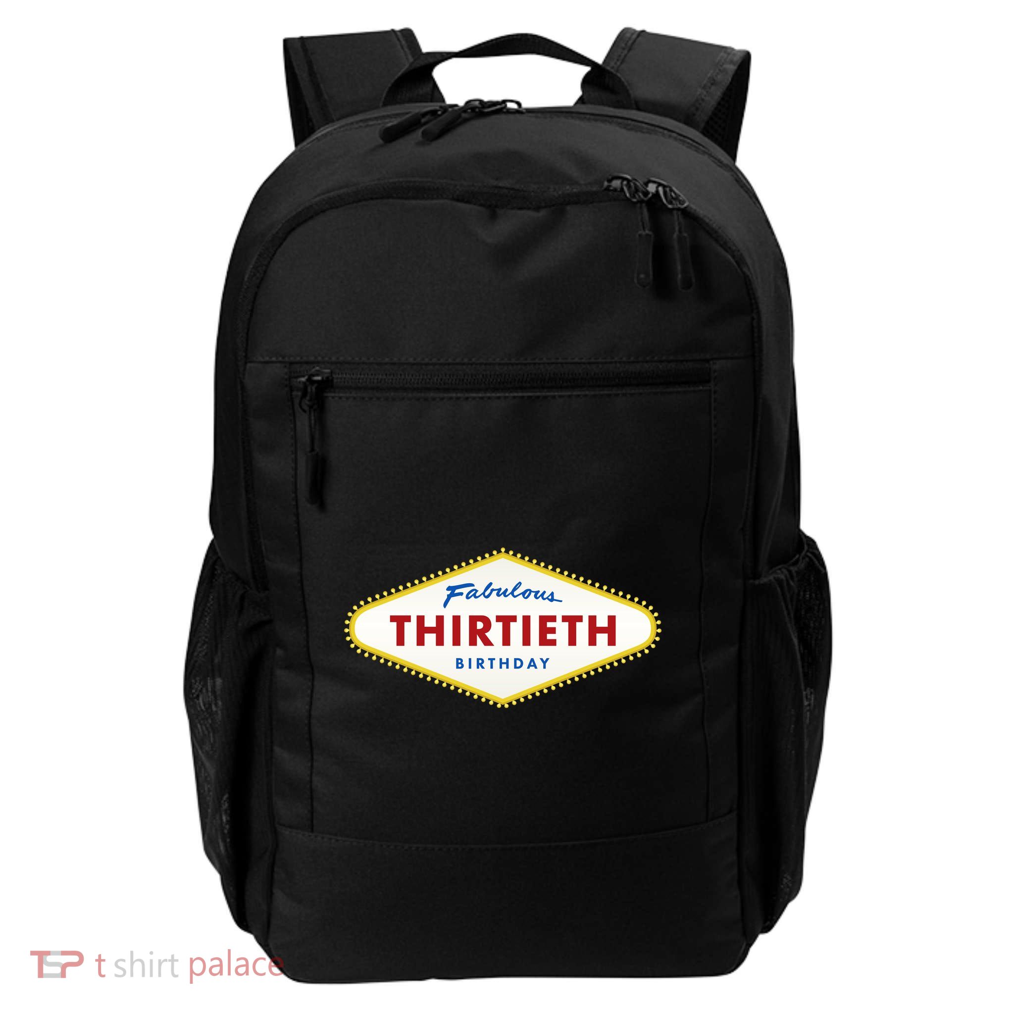 Las Vegas Fabulous Thirtieth Birthday Backpack