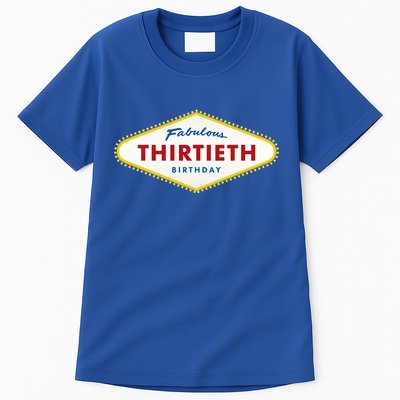 Las Vegas Fabulous Thirtieth Birthday Tall T-Shirt