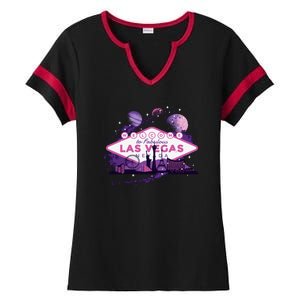 Las Vegas Galaxy Skyline Ladies Halftime Notch Neck Tee