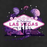 Las Vegas Galaxy Skyline Cool Comfort Performance Bucket Hat