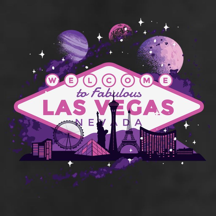 Las Vegas Galaxy Skyline Cool Comfort Performance Bucket Hat