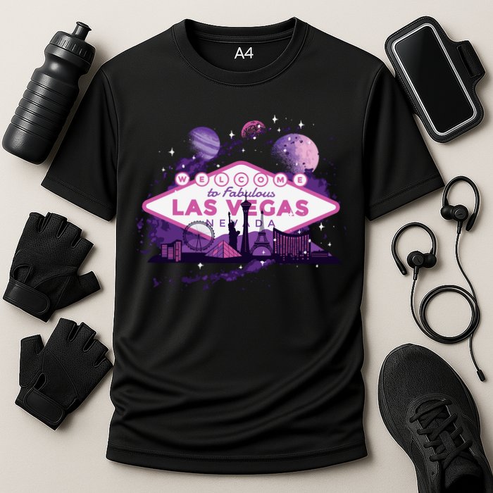 Las Vegas Galaxy Skyline Cooling Performance Crew T-Shirt