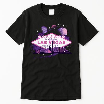 Las Vegas Galaxy Skyline Tall T-Shirt