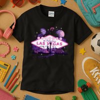 Las Vegas Galaxy Skyline Kids T-Shirt