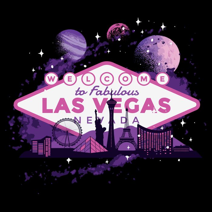 Las Vegas Galaxy Skyline Kids T-Shirt