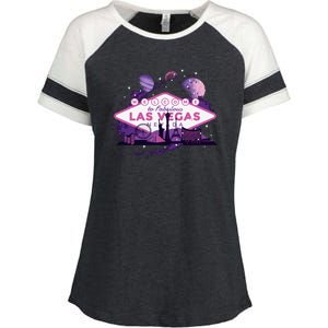 Las Vegas Galaxy Skyline Enza Ladies Jersey Colorblock Tee