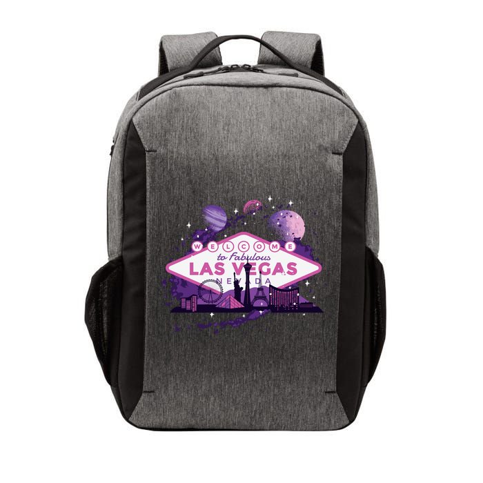 Las Vegas Galaxy Skyline Vector Backpack